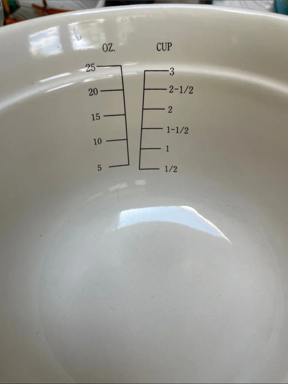 Longaberger Woven Traditions mixing/prep bowl Paprika color 25 oz/3 cups wet/dry
